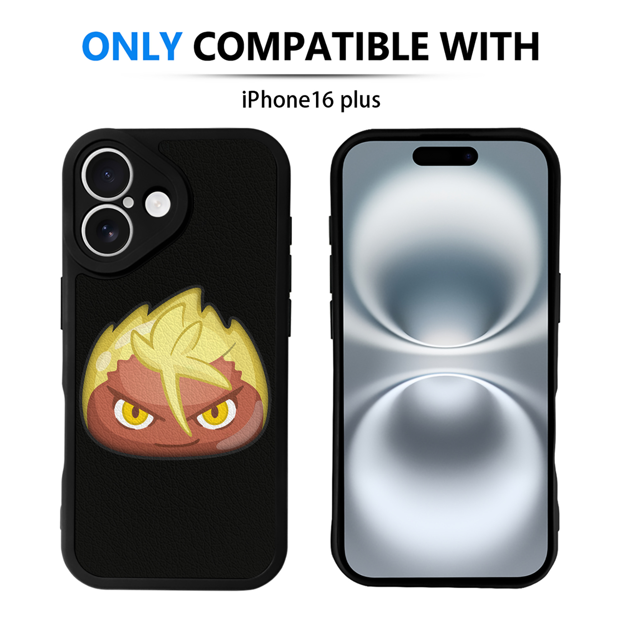 （画像用） 妖怪ウォッチ Yo-kai Watch 【iPhone 16シリーズ対応】シリコンスマホケース（レザー調） 材質：シリコン